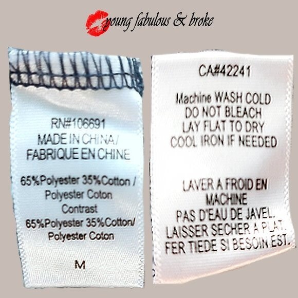 YOUNG FABULOUS & BROKE NEW EBERHARDT Tie Dye Drawstring Racerback Jumpsuit M - Picture 10 of 11